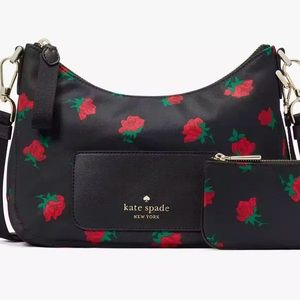 NWT KATE SPADE Chelsea Rose Toss Printed Crossbody